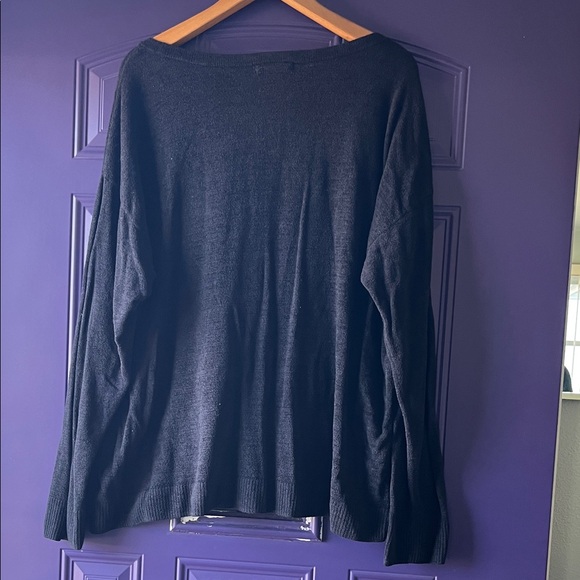 Barefoot Dreams Charcoal Women's Sweater - Picture 4 of 4